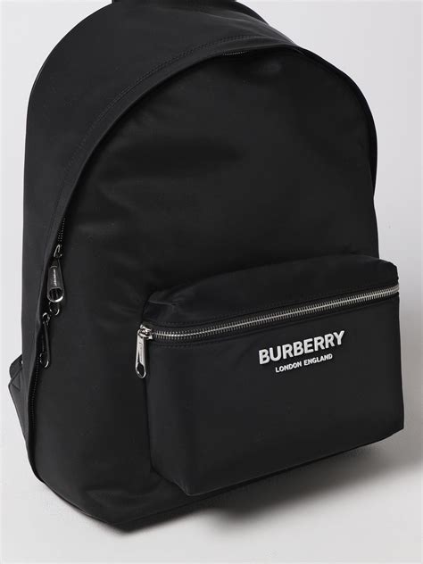 burberry backpack black|burberry backpack black leather.